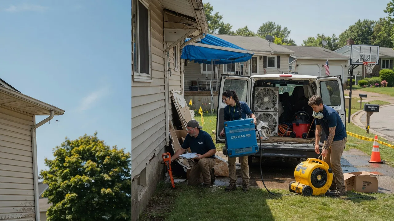 Ceiling Leak Cleanup in Irvona, PA near me